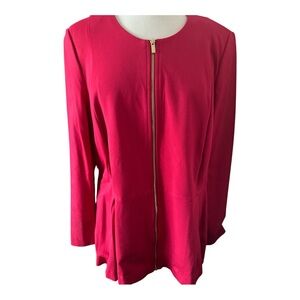 Lane Bryant Vibrant Red Blazer plus size 20